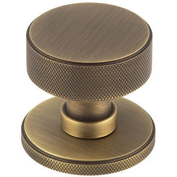 Burlington - Westbourne Mortice Knob - Antique Brass - BUR102AB - Choice Handles