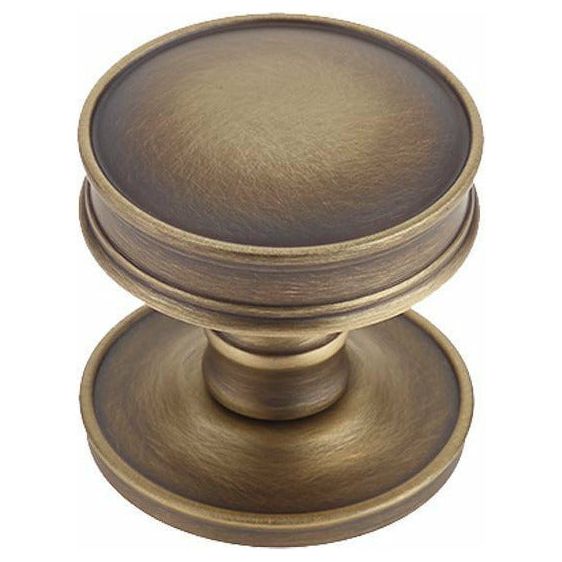 Burlington Berkeley 40mm Cupboard Knob - Antique Brass - BUR110AB - Choice Handles