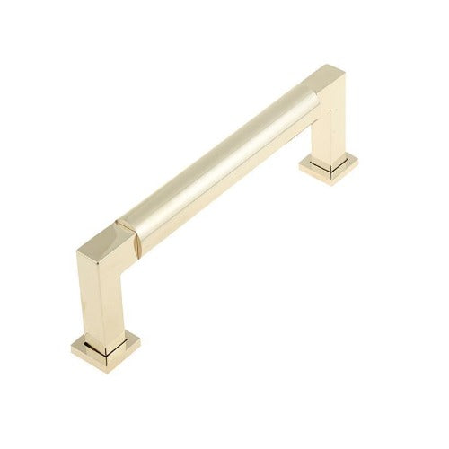 Burlington - Westminster Cupboard Handle 96mm  Polished Nickel - BUR310PN - Choice Handles