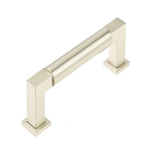 Burlington - Westminster Cupboard Handle 96mm  Satin Nickel - BUR310SN - Choice Handles