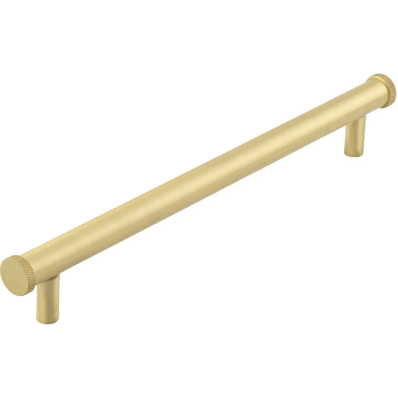 Hoxton Wenlock 224mm Knurled End Cap Cabinet Handle - Satin Brass - HO