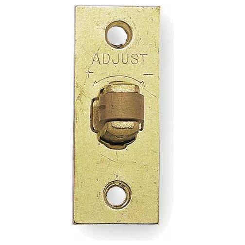 Frelan - Adjustable Rollerbolt Catch With Brass Roller - Electro Brass - J8074EB - Choice Handles