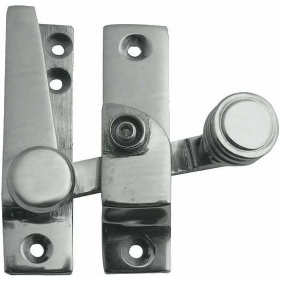 Frelan - Lockable Quadrant Sash Window Fastener - Satin Chrome - JV4200LSC - Choice Handles