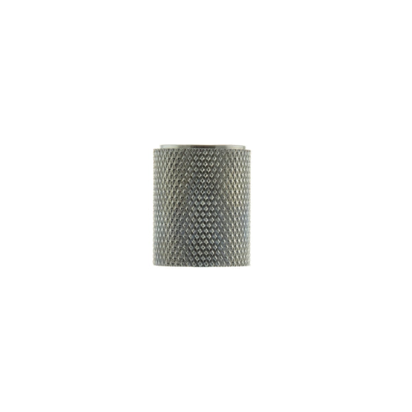 Millhouse Brass Watson Cylinder Knurled Cabinet Knob on Concealed Fix - Polished Chrome - MHCK1820PC - Choice Handles