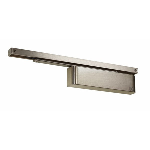 Rutland® TS.11205.SR.2.SNPSNP - EN 2-5 Concealed Slide Arm Cam Action Door Closer - Satin Nickel - Choice Handles