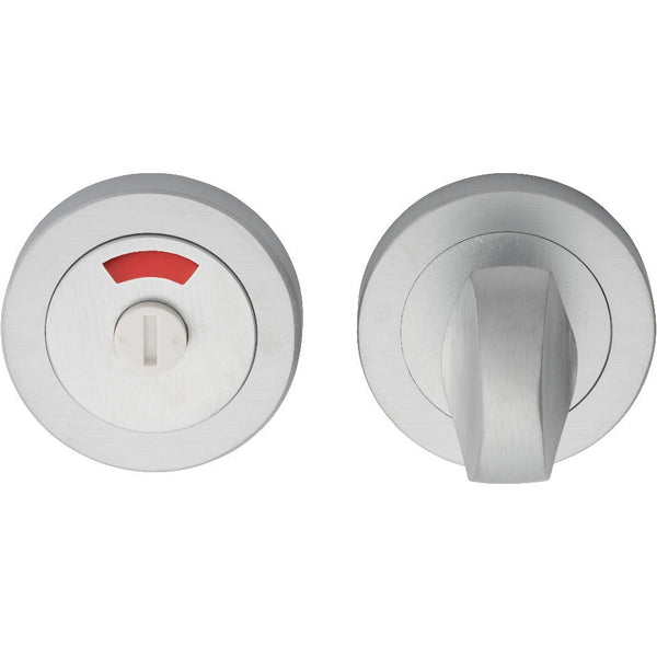 Manital - Turn and Release with Indicator - Satin Chrome - AQ11SC - Choice Handles