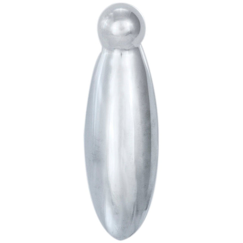 Carlisle Brass - Pear Drop Covered Escutcheon  - Satin Chrome - AQ45SC - Choice Handles