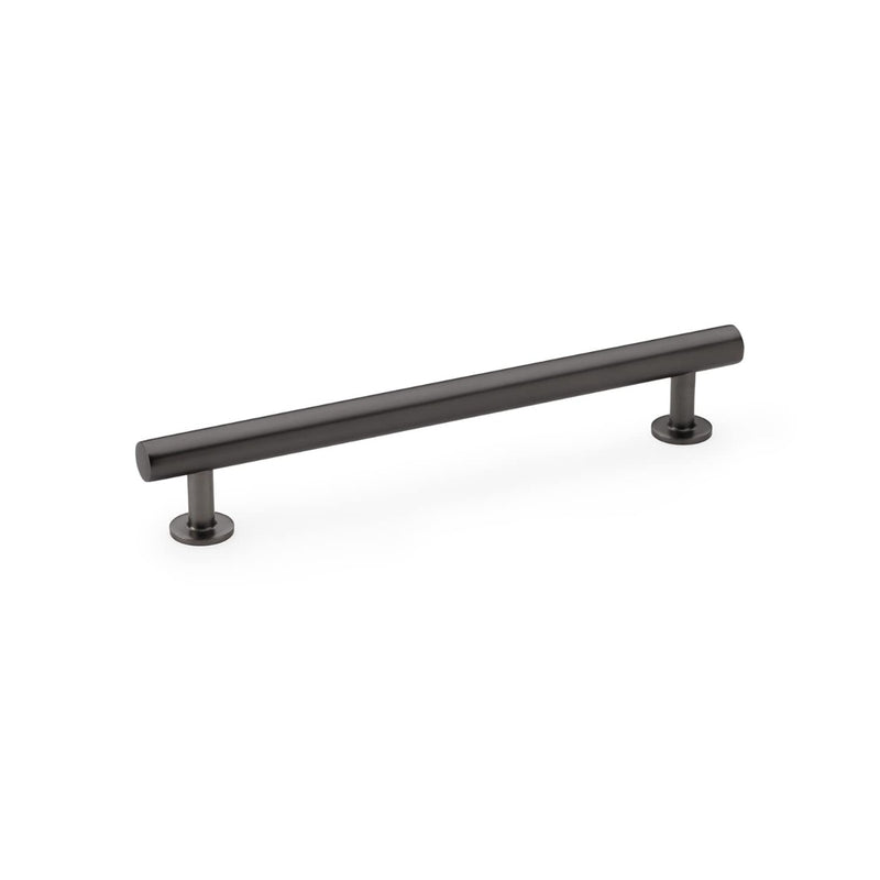 Alexander and Wilks Round T-Bar Cabinet Pull Handle - Dark Bronze - 160mm - AW814-160-DBZ - Choice Handles