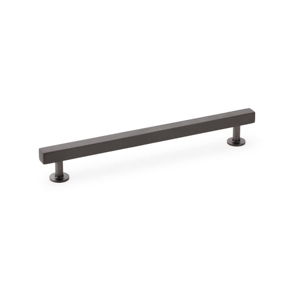 Alexander and Wilks - Square T-Bar Cabinet Pull Handle - Dark Bronze - 192mm - AW815-192-DBZ - Choice Handles