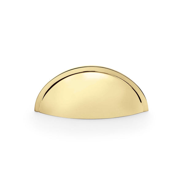 Alexander and Wilks - Quieslade Cup Handle - Polished Brass - AW909PB - Choice Handles