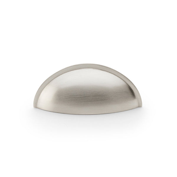 Alexander and Wilks - Quieslade Cup Handle - Satin Nickel - AW909SN - Choice Handles