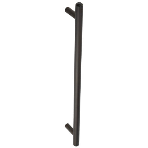 Burlington Belgrave - 425x20mm Pull Handle, Bolt Through Fixing - Dark Bronze - BUR1000DB - Choice Handles