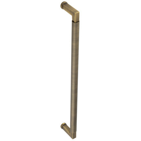 Burlington Westminister  - 425x20mm Pull Handle, Bolt Through Fixing - Antique Brass - BUR130AB - Choice Handles