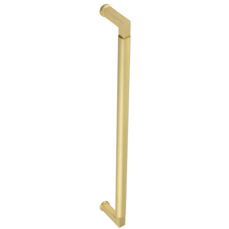 Burlington Westminister  - 425x20mm Pull Handle, Face Fixing - Satin Brass - BUR130SBFF - Choice Handles