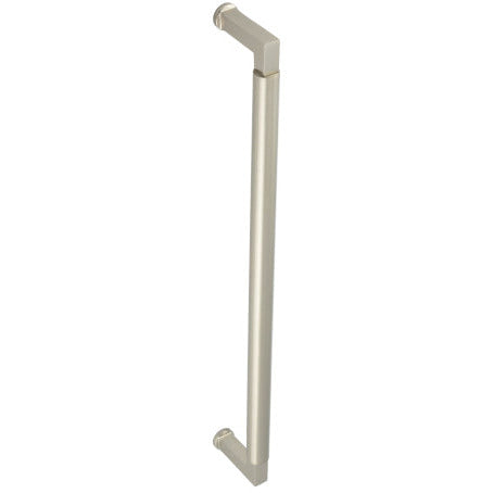 Burlington Westminister  - 425x20mm Pull Handle, Bolt Through Fixing - Satin Nickel - BUR130SN - Choice Handles