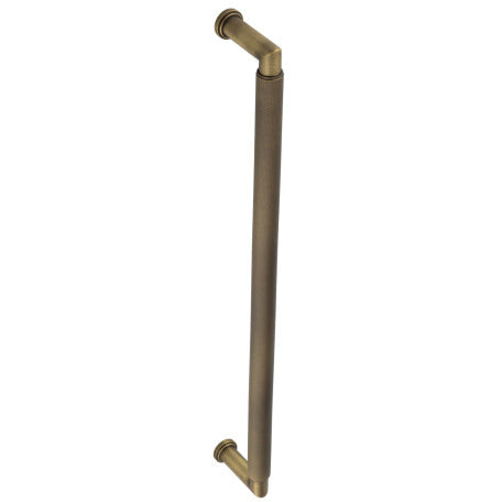 Burlington Piccadilly  - 425x20mm Pull Handle, Bolt Through Fixing - Antique Brass - BUR140AB - Choice Handles