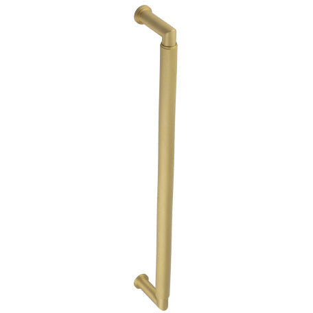 Burlington Piccadilly  - 425x20mm Pull Handle, Bolt Through Fixing - Satin Brass - BUR140SB - Choice Handles