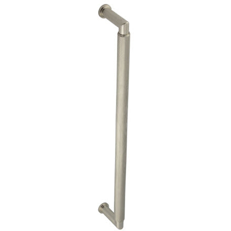 Burlington Piccadilly  - 425x20mm Pull Handle, Face Fixing - Satin Nickel - BUR140SNFF - Choice Handles