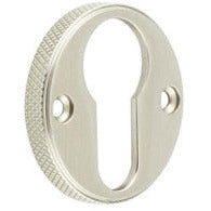 Burlington - 40mm Westbourne Euro Escutcheon - Satin Nickel - BUR181SN - Choice Handles