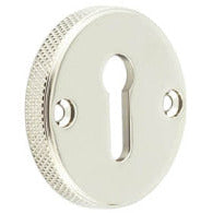 Burlington - 40mm Westbourne Standard Key Escutcheon - Polished Nickel - BUR182PN - Choice Handles