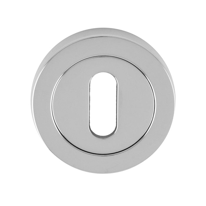 Carlisle Brass - Lock Escutcheon - Polished Chrome - EUL002CP - Choice Handles