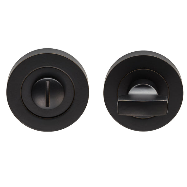 Carlisle Brass - Thumbturn & Release - Matt Black - EUL004MB - Choice Handles