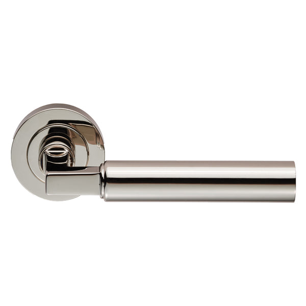 Carlisle Brass - Amiata Lever on Rose - Polished Nickel - EUL040PN - Choice Handles