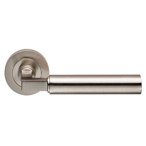 Carlisle Brass - Amiata Lever on Rose - Satin Nickel - EUL040SN - Choice Handles