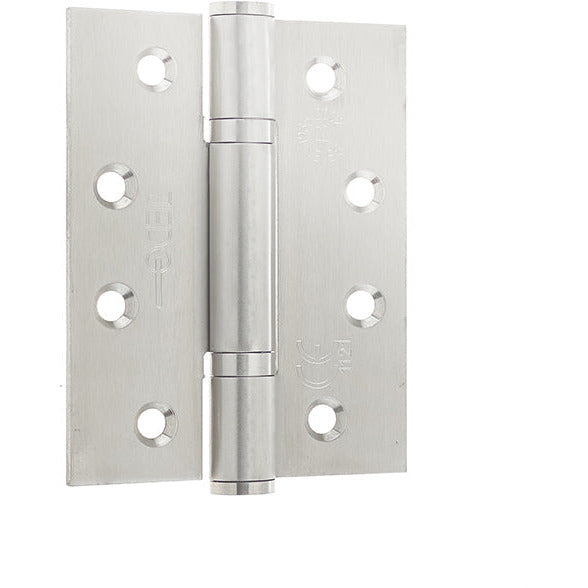 Frelan - Grade 13 Polymer Bearing Hinges 3 Knuckle 102x76x3mm - Satin Stainless Steel - J9603SSS (Pair) - Choice Handles