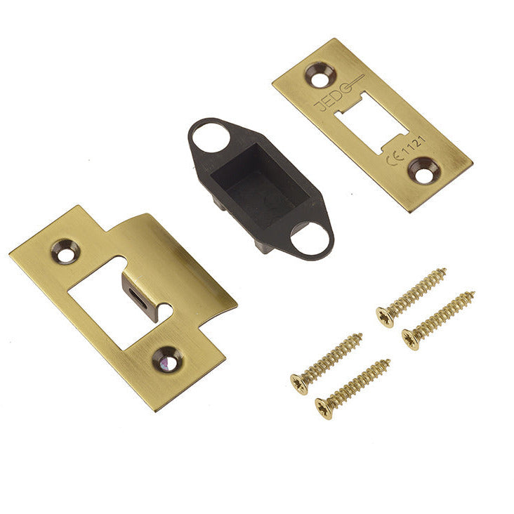 Frelan - Accessory Pack for JL_HDT Heavy Duty Tubular Latches  - Satin Brass - JL-ACTSB - Choice Handles