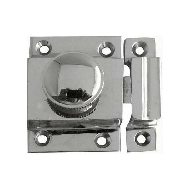 Frelan - Cupboard Door Catch 57 x 41mm - Polished Chrome - JV360PC - Choice Handles