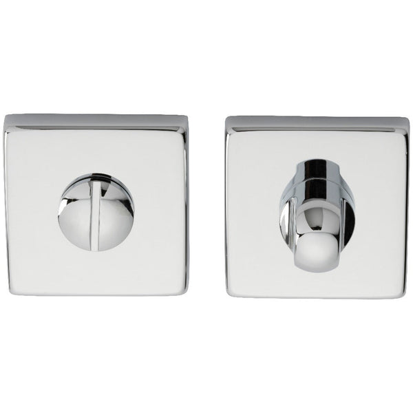 Manital - Square Standard Turn and Release - Polished Chrome - QT004CP - Choice Handles