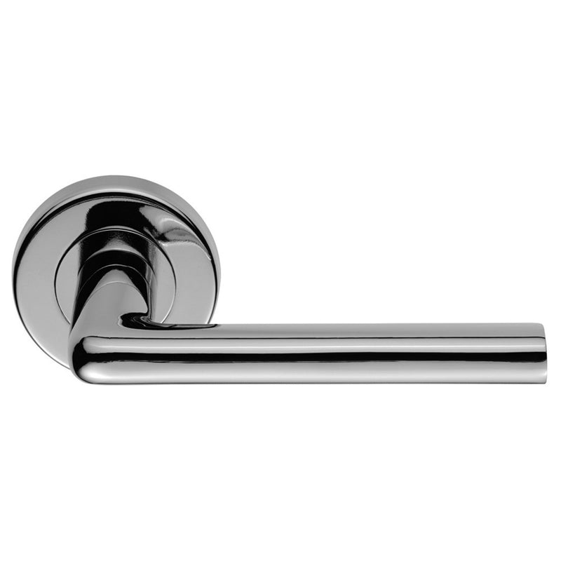 Serozzetta - Uno Lever on Round Rose - Polished Chrome - SZC010CP - Choice Handles