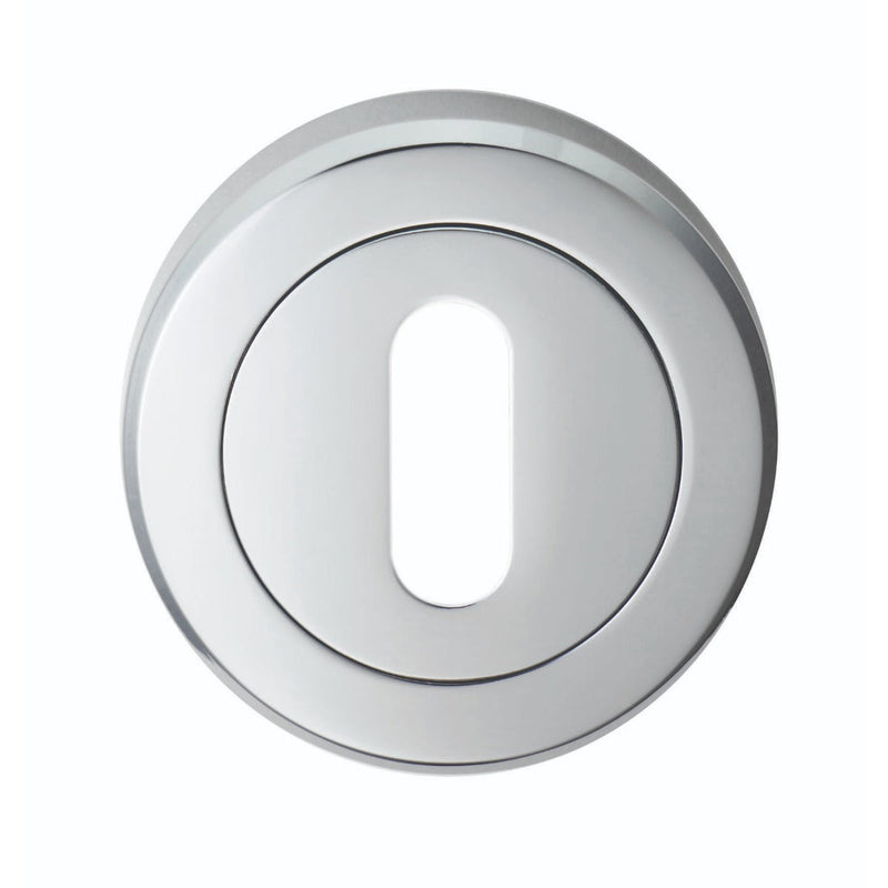 Serozzetta - Serozzetta Standard Profile Escutcheon - Polished Chrome - SZM003CP - Choice Handles