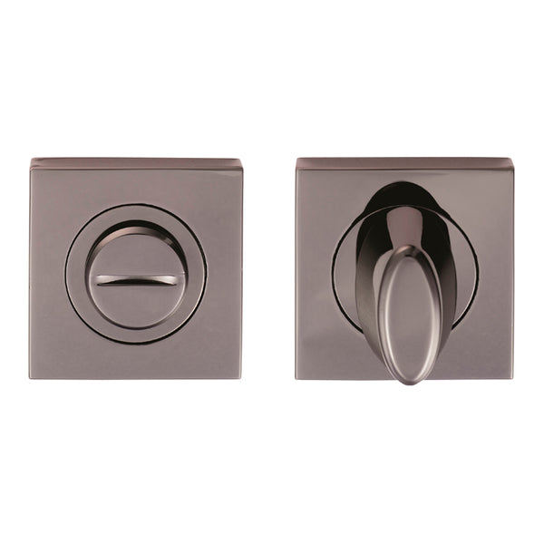 Serozzetta - Serozzetta Square Turn and Release - Black Nickel - SZM004SQBN - Choice Handles