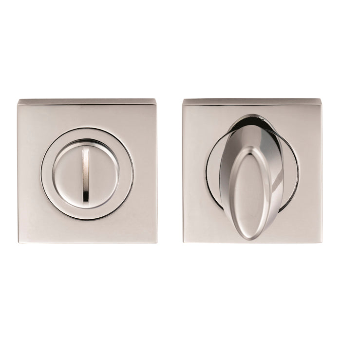 Serozzetta - Serozzetta Square Turn and Release - Polished Chrome - SZM004SQCP - Choice Handles